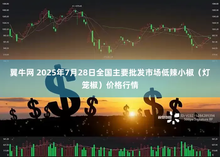 翼牛网 2025年7月28日全国主要批发市场低辣小椒（灯笼椒）价格行情